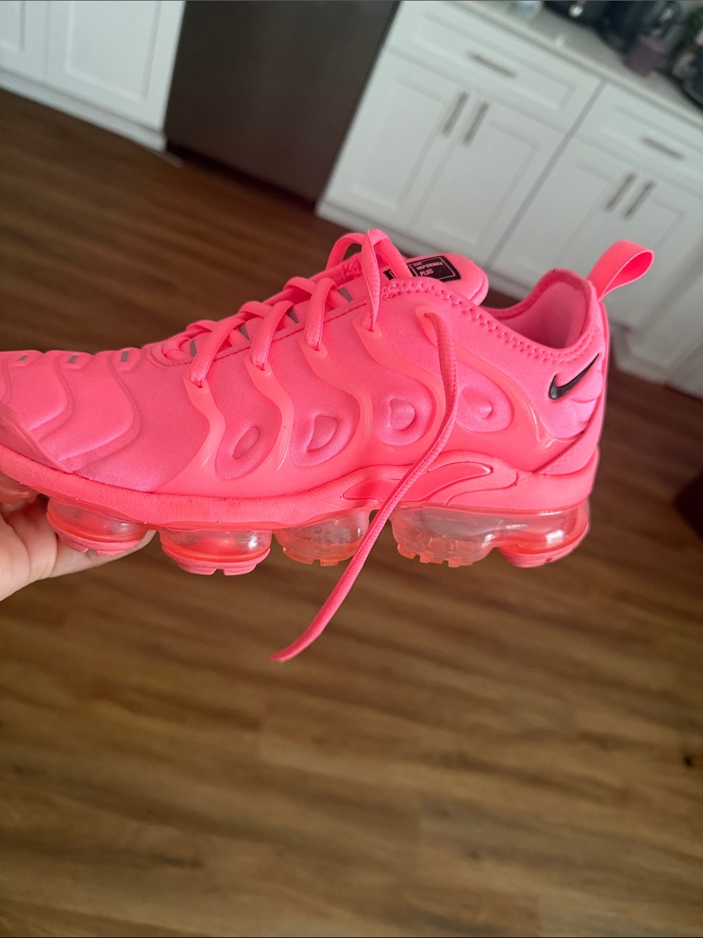 Nike Women's VaporMax Plus Sneakers - Hot Pink